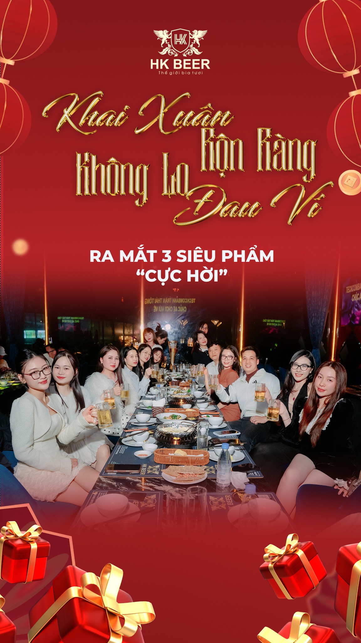 Khai xuân rộn ràng, combo giá chỉ 233k/người