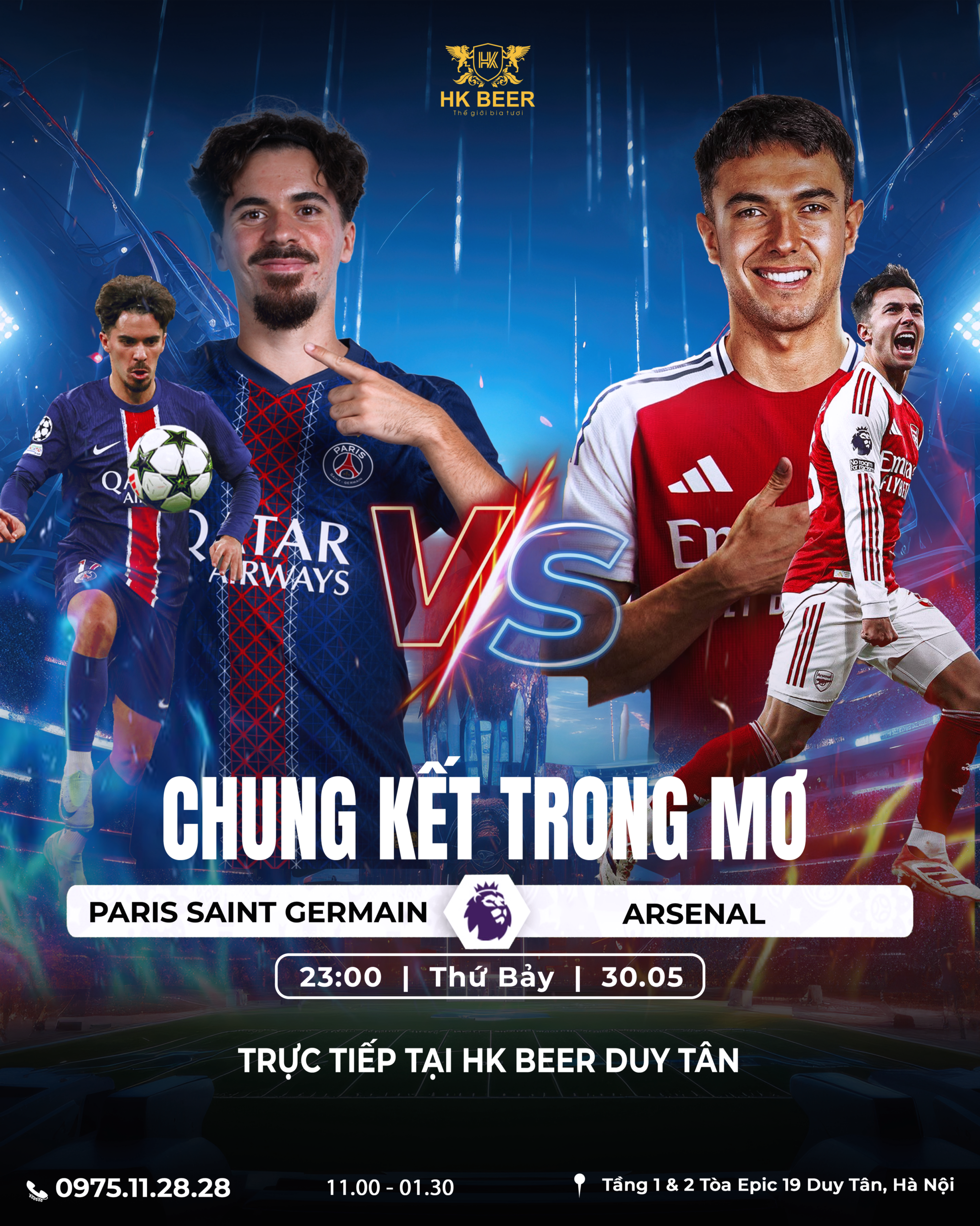 Địa điểm xem chung kết C1 tại Cầu Giấy không thể bỏ lỡ